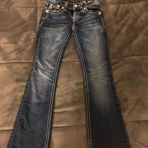 Girls Boot Cut Miss Me jeans